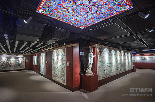 敦煌壁画艺术精品公益巡展主题展区