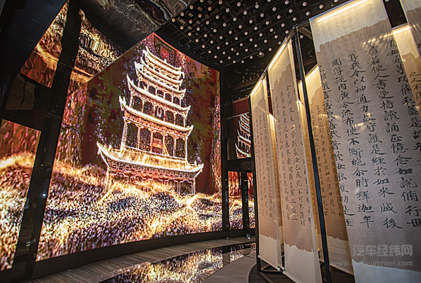 敦煌壁画艺术精品公益巡展中央展区