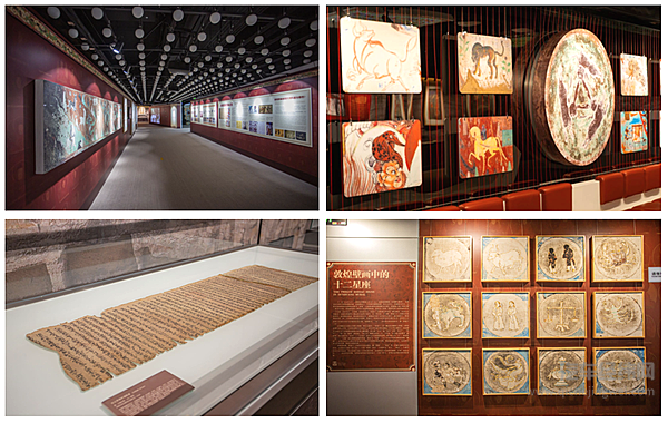 敦煌壁画艺术精品公益巡展陈列作品