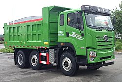 一汽解放青汽解放JK6 300馬力 6X2 5.2米 國六重卡自卸車 (法士特變速箱)(CA3250P28K8L1T2E6A90)