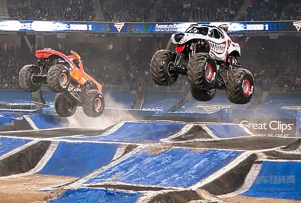 轮胎高1米7，动力上千匹，来看看这些怪兽车有多疯狂