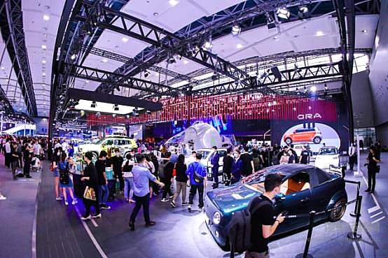 欧拉品牌展区吸睛无数