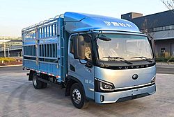 宇通輕卡T系列 140kw 4X2 4.2米 倉(cāng)柵式純電動(dòng)輕卡載貨車 (ZKH5045CCYBEV11)155.332kwh