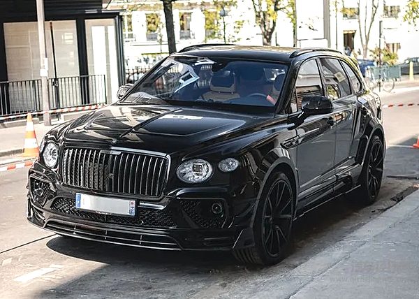 宾利添越MANSORY子夜黑定制版