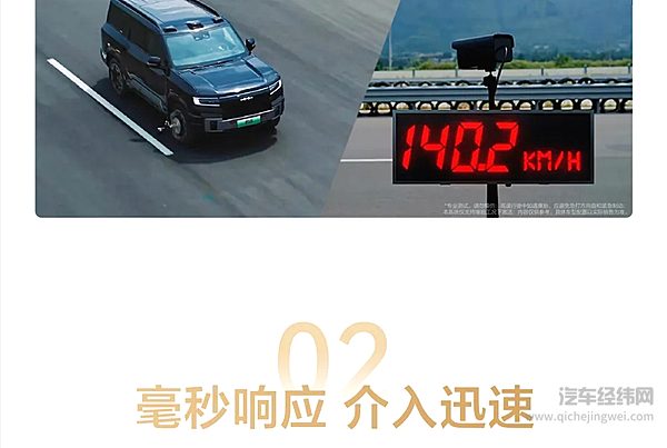 方程豹豹8顶级安全标杆 搭载高速爆胎稳停系统