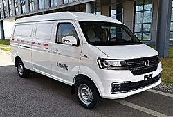安凱客車快樂運(yùn) 60kw 純電動 封閉廂式貨車 (HFF5030XXYEV2)