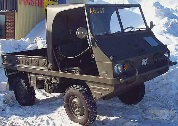 别以为斯太尔就是土方车，它也有最专业的越野车