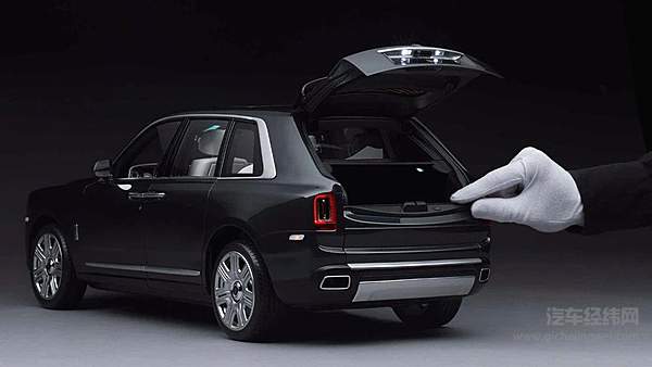 劳斯莱斯推出库里南手工模型 细节精美可以及乱真