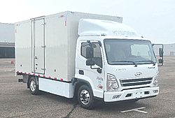 現(xiàn)代商用車盛圖 140kw 4X2 4.13米 廂式純電動輕卡載貨車 (CHM5040XXYGDC33FCEV)21.024kwh