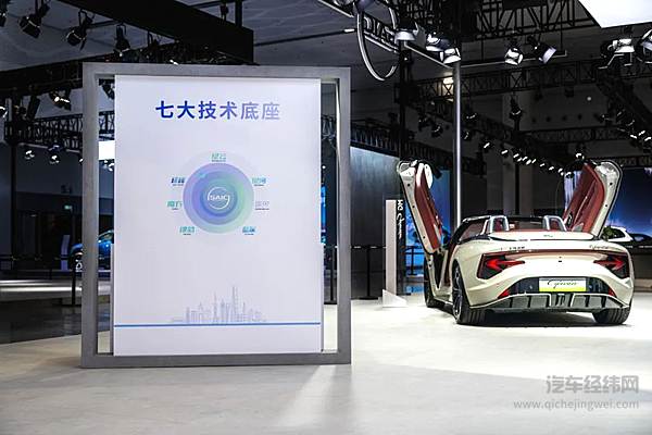 世界新能源汽车大会揭幕上汽新能源三剑客