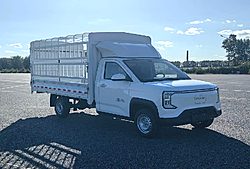 一汽解放轻卡悦图 75kw 4X2 3.1米 仓栅式纯电动微卡载货车 (CA5030CCYP37L2BEVA86)43.47kwh