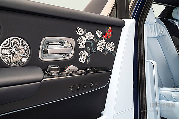 劳斯莱斯化身“Rose-Royce”   玫瑰幻影典藏版展现艺术气质