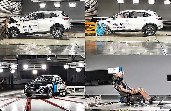 捷报！红旗HS5获C-NCAP五星安全评价