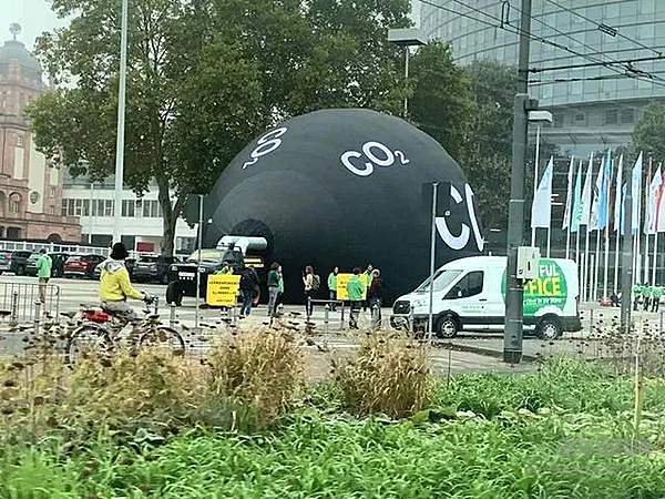 法兰克福车展抗议