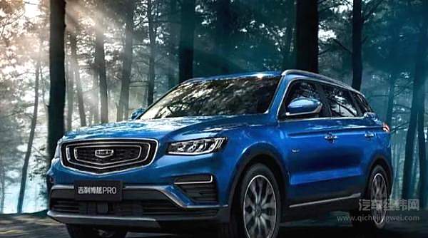 适时四驱加持油耗仅需6.4L 吉利博越PRO再添新成员