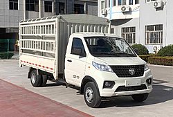 福田祥菱V3 144馬力 4X2 3.68米 倉(cāng)柵式國(guó)六微卡載貨車 (藍(lán)黛變速箱)(BJ5030CCY5JV7-44)