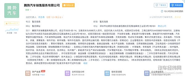 混血儿“抚养权”揽入手 腾势或为比亚迪“高端品牌”提前铺路？