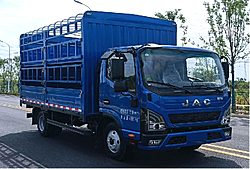 江淮康鈴領跑L9 山區(qū)版 180馬力 4X2 3.85米 倉柵式排半國六輕卡載貨車 (法士特變速箱)(HFC5043CCYP21K4C7S)