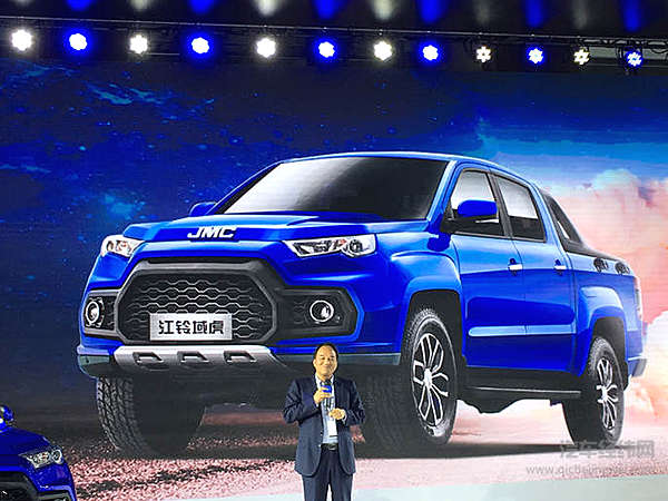 域见未来  江铃汽车携手北斗亮相广州车展