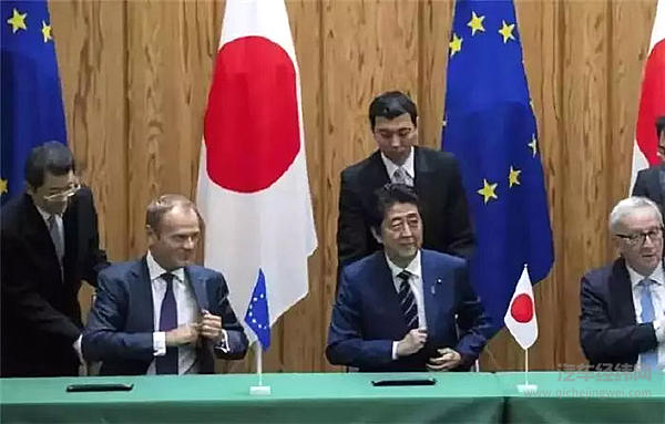 抗击美国贸易保护主义？欧盟与日本签署“史上最大规模”自贸协定