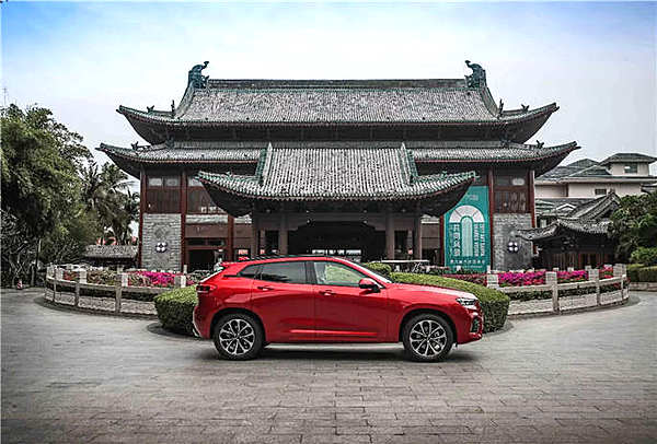 VV7/VV5车队三亚驰骋引注目 WEY品牌2018加速度持续领航