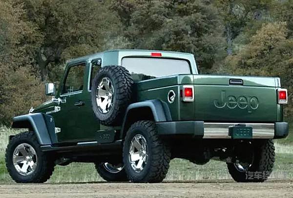 那些被遗忘的概念车 Jeep角斗士