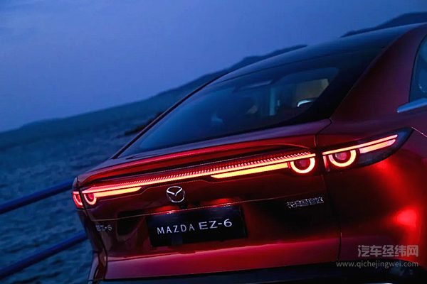 MAZDAEZ-6上市首月销量开门红上榜合资新能源中型轿车前三