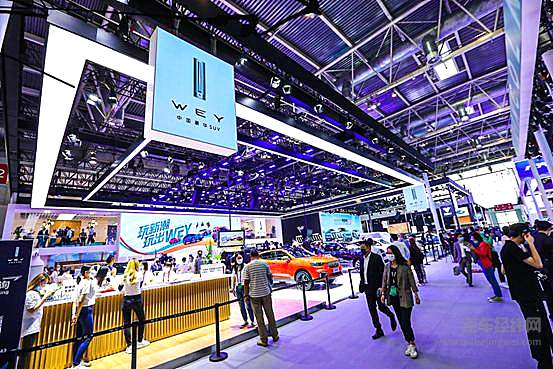 WEY品牌展台
