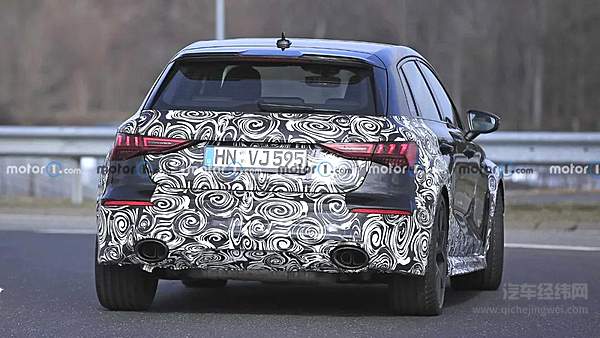 全新奥迪 RS 3纽北路试 原厂或将达到414马力