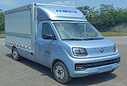 福田图雅诺风景T70kw 前置前驱 3.2米 翼展式纯电动微卡载货车 (BJ5030XYKEV72)50.23kwh