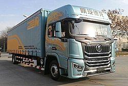 陕汽重卡德龙G6000 350马力 4X2 9.5米 厢式国六重卡载货车 (法士特变速箱)(SX5189XXYXC721Q2)