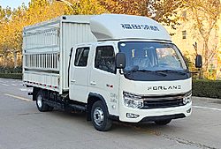 福田时代汽车时代领航S133马力 4X2 3.19米 仓栅式国六微卡载货车 (株齿变速箱)(BJ5045CCY9AC7-28)