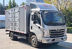 福田时代汽车时代领航M5 122马力 4X2 4.14米 翼展式国六轻卡载货车 (万里扬变速箱)(BJ5046XYK9JBA-58)