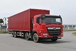 东风商用车东风畅行 350马力 8X4 9.4米 翼展式国六重卡载货车 (法士特变速箱)(DFV5317XYKGP6D1)