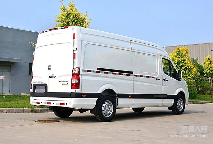 福田图雅诺加长轴中顶双胎150马力20t柴油货运