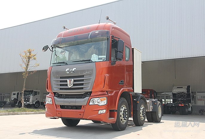 联合卡车u340340马力6x2lng牵引车