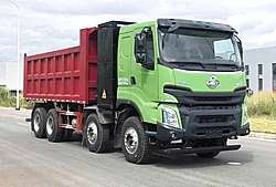 东风柳汽乘龙H5 460kw 8X4 6.8米 纯电动重卡自卸车 (法士特变速箱)(LZ3310H5FZBEV111)400.62kwh