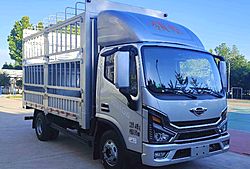 福田瑞沃TS5 185马力 4X2 3.83米 仓栅式国六轻卡载货车 (法士特变速箱)(BJ5044CCY9JBA-55)