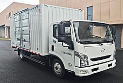 上汽跃进大拿T3 110kw 4X2 3.805米 厢式纯电动轻卡载货车 (SH5047XXYZFEVMZ8)70.59kwh