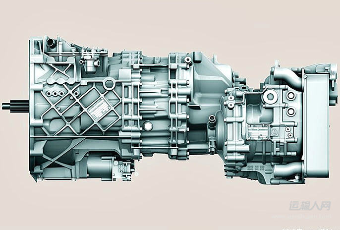 采埃孚zf12as2541amt变速箱带缓速器