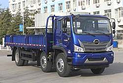 福田瑞沃圣龙ES5 Pro 200马力 4X2 5.8米 栏板式国六中卡载货车 (法士特变速箱)(BJ1184VKPFG-02)