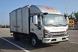 福田瑞沃TS5 72kw 4X2 4.14米 厢式纯电动轻卡载货车 (BJ5044XXYPHEV50)19.04kwh
