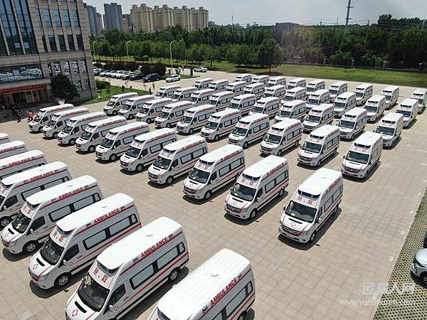 批量图雅诺救护车整装交付 硬核装备助力公共医疗急救升级