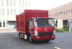 陕汽商用车德龙G200 147马力 4X2 3.82米 仓栅式国六轻卡载货车 (法士特变速箱)(SX5090CCYNP6331)