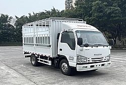 庆铃五十铃100P 131马力 4X2 4.25米 仓栅式国六轻卡载货车 (五十铃变速箱)(QL5041CCYMVHA)