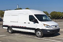 江淮星锐EV6 物流版 130kw 单排纯电动 封闭厢式货车 (HFC5049XXYEV14H)100.96kwh