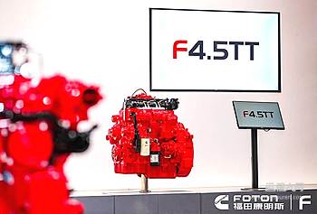福田康明斯F4.5TT双级增压发动机 为福田汽车旗下中卡提供实力卖点