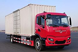 东风商用车 东风天锦KR 4 X 2 9.75米 厢式纯电动中卡载货车(DFH5180XXYEEV6)亿纬锂能