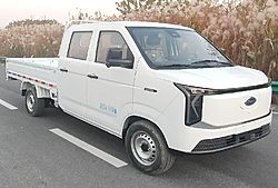 开瑞K5 舒适型 80kw 4X2.55米 栏板式纯电动微卡载货车 (SQR1037BEVH81)54.58kwh