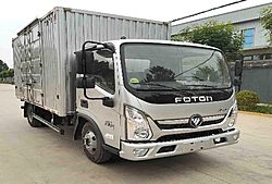 福田奥铃速运 Pro 185马力 4X2 3.8米 厢式国六轻卡载货车 (采埃孚变速箱)(BJ5045XXY8JBA-AB8)